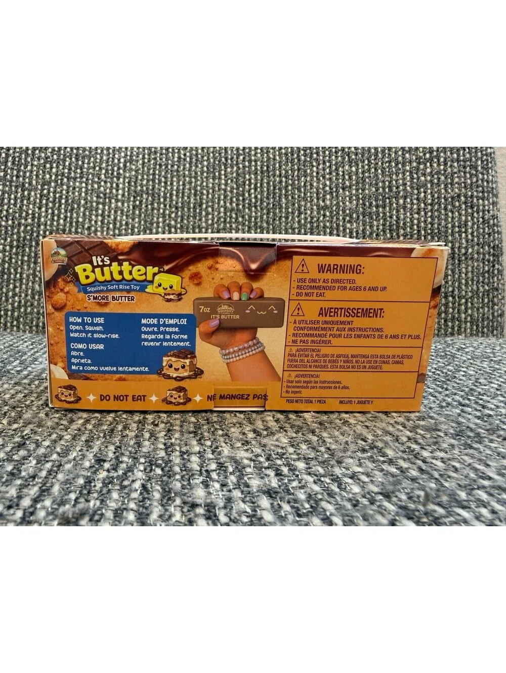 NIB Squishy Farms It's Butter S'more Scented Soft Rise Toy Trending TikTok CVS